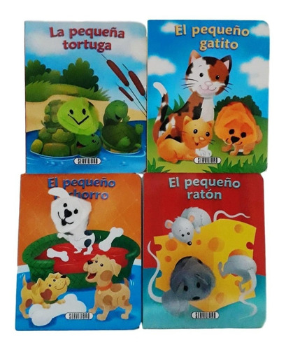 Libro Cuento Marionetas De Dedo