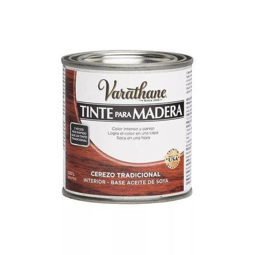 Tinta Para Madera Varathane Color Cerezo Tradicional 0,237l