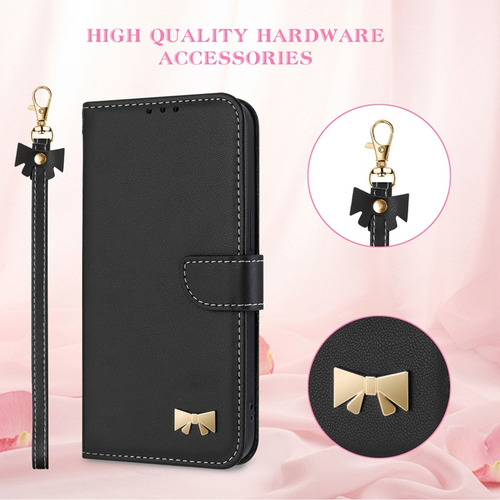Funda De Piel Sintética Para Xiaomi Poco C65/c55 Rfid, Ranura, Tapa Abatible, Soporte