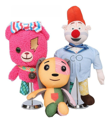 3pcs Lost Ollie Zozo Rosy Ollie Muñeco Peluche Niños Juguete