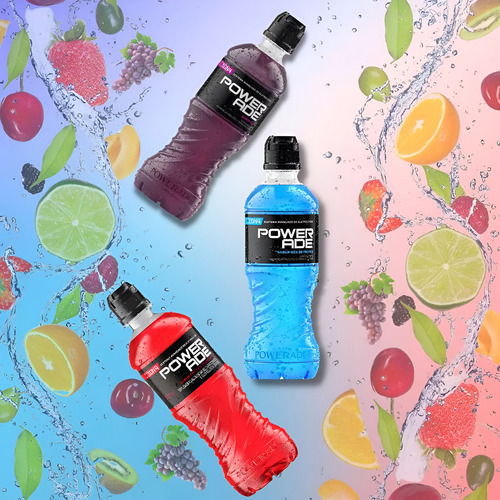 Powerade Frutas Tropicais 500ml Kit Com 20 Unidades