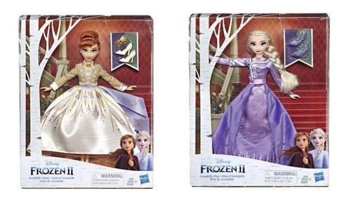 Muñeca Hasbro Frozen Elsa O Anna Deluxe (por Unidad)