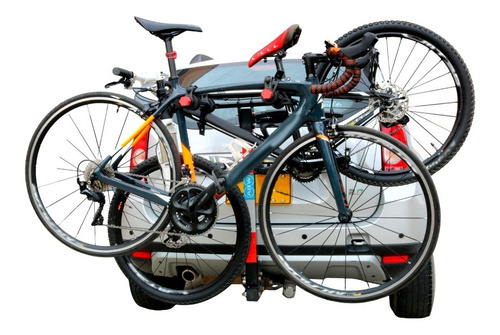 Imagen 6 de 6 de Portabicicletas Tiro Arrastre 2 Cicla Bike2¨ Bicicleta Carro