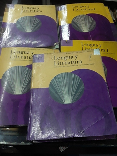 Lengua Y Literatura 1 Aique Polimodal Lote X3 Libros 