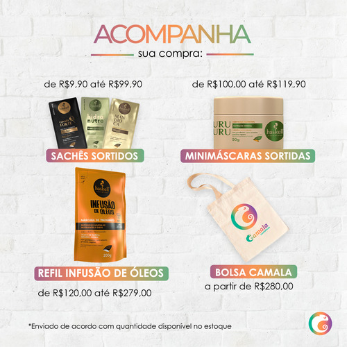 Kit Haskell Cavalo Forte Shampoo E Condici 300ml + Dose Cav