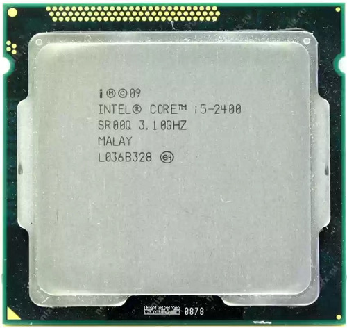 Procesador Intel Core I5 2400 4 Nucleos /3,4/grafica/lga1155