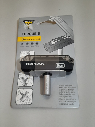 Torquímetro Topeak Analógico Torque 6n