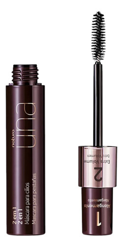 Máscara Para Pestañas Natura Una 2 En 1 10ml Rimel. Original