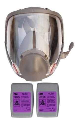 Máscara De Gas 6800 Filtro De Mascarilla Facial 3m 7093cn (1