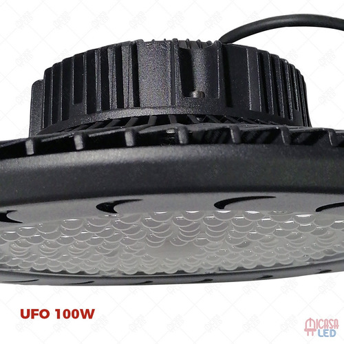 Imagen 6 de 9 de Lampara Ufo Campana Led Industrial 100w