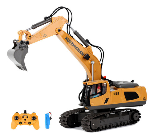 Excavadora Tractor Rc De Juguete, 11 Canales, 1/20, 2.4 Ghzy