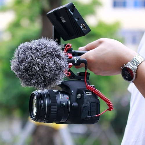 Top Handle Grip Alça C/ Sapata + 1/4 3/8 P/ Câmera Dslr Cage