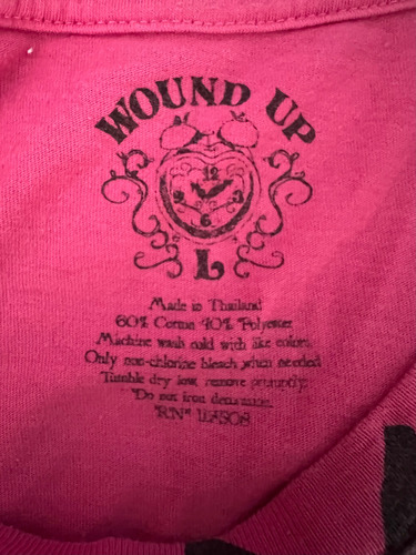 Remera Sexy And You Know It Strass Estampa Wound Up (Usado)