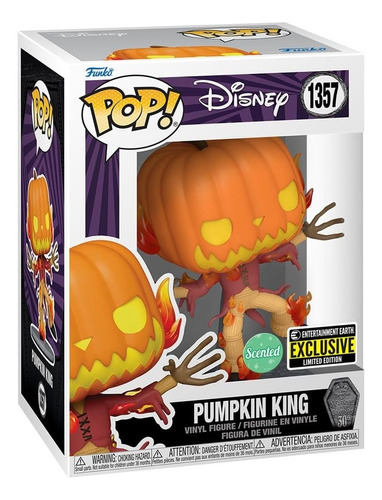 Funko Pop Tnbc 30th - Pumkin King (scented) #1357