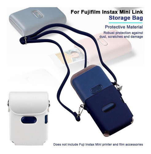 Imagen 7 de 7 de Para Fujifilm Instax Mini Enlace, Funda Para Impresora, Bols