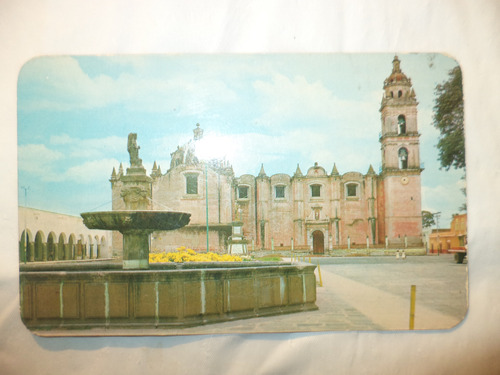 Tarjeta Postal Parroquia San Pedro Cholula Puebla