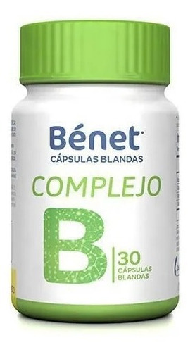 Benet Cápsulas De Complejo B (30 Un - Unidad a $467