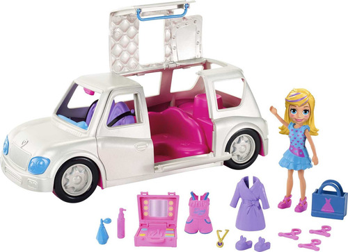 Vehículo De Limusina Polly Pocket Arrive In Style Polly De 3