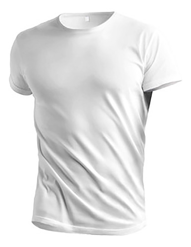 Camisetas Lisas Para Sublimar Blancas Deportivas Dry Fit