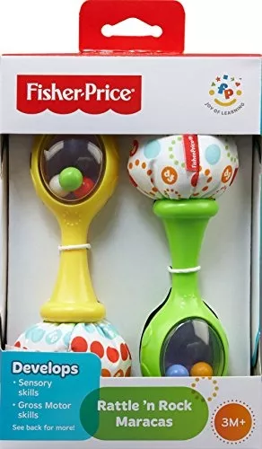 Fisher-Price, Toys, Fisherprice Rattle N Rock Maracas Greenyellow