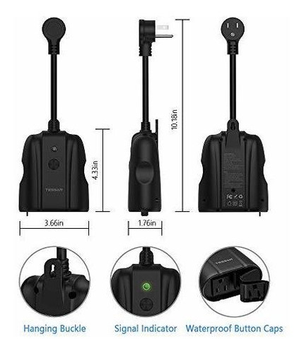 Tira Enchufe De Protector Enchufe Inteligente Para Exteriore Tira Enchufe De Protector Enchufe Inteligente Para Exteriore