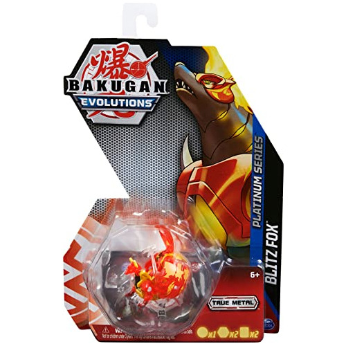 Bakugan Evolutions, Blitz Fox (rojo), Platinum Series True M