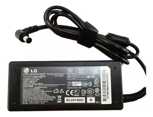 Cargador Monitor LG 19vcc 3.42a Tip 6.5*4.4 Fuente Externa