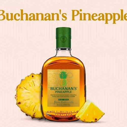 Buchanan's Pineapple Blended Licor De Whisky 750 Ml 12 Pieza