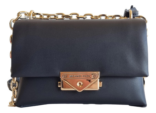 Bolso De Hombro Cece Small De Michael Kors Negro