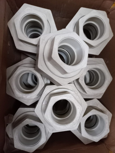 Tuerca Con Rosca Interior 2 Pulg Hexagonal + Conexiones