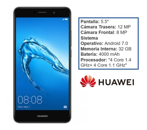 Celular Huawei Y7 Prime 32gb/ Dual Sim | Envío gratis