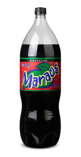 Gaseosa Manaos Cola Sin AzĂșcar 2.25 Lts Pack X6 Unidades