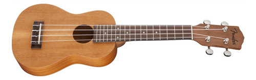Fender Piha'eu Ukelele Soprano De Caoba Color Natural