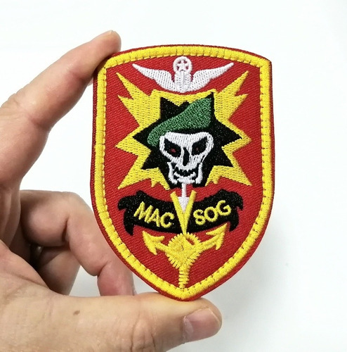 Parche Tela Militar, Mac Sog, Comando Asistencia Vietnam 