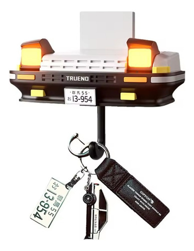 Porta Llaves Llavero De Auto Defensa Toyota A86 Key Rack Blanco