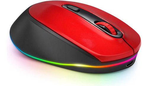 Mouse Seenda Wireless/rojo