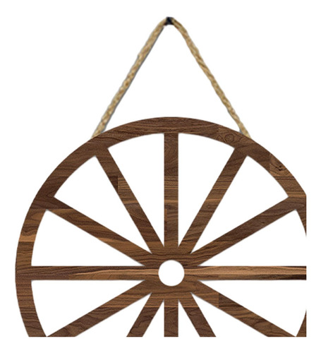 2 Uds Rueda De Carreta De Madera Rueda De Madera Decorativa