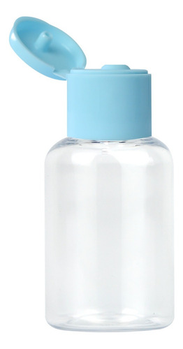 Imagem 4 de 9 de 100 Mini Frasquinhos Plástico Pet 30ml Tampa Fliptop Frasco