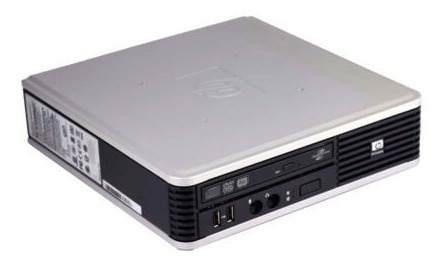 Imagen 1 de 2 de Pc Computadora Hp Core 2 Duo 4gb 320gb Dvd  Wifi Mini