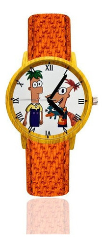 Reloj Phineas Y Ferb + Estuche Dayoshop