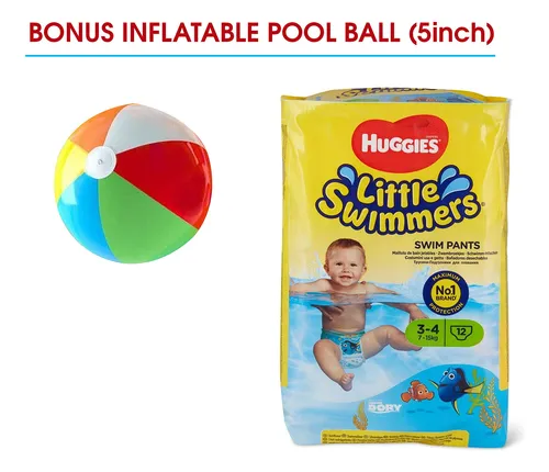 Panales De Natacion Desechables Xs - Little Swimmers (7 Lb-1