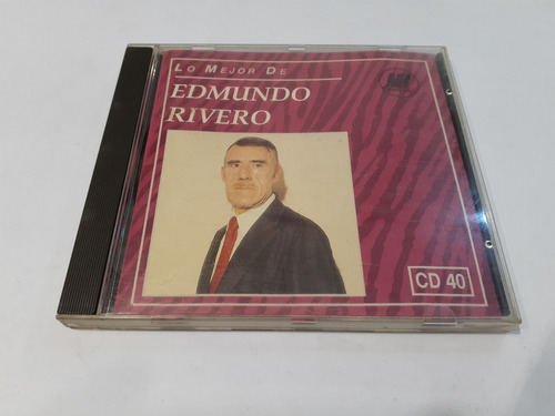 Lo Mejor De Edmundo Rivero - Cd 1992 Usa Muy Bueno 7/10