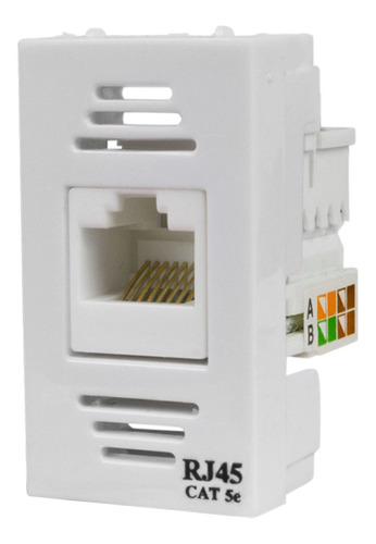 Módulo Tomada P/ Internet Rj45 Cat.5e 8 Fios Ilumi Vivaz