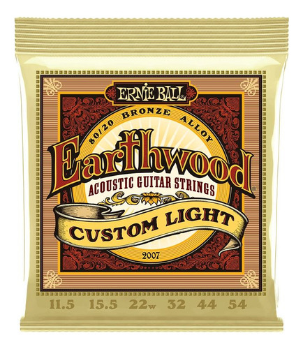 Encordoamento Ernie Ball Earthwood Violão P02007