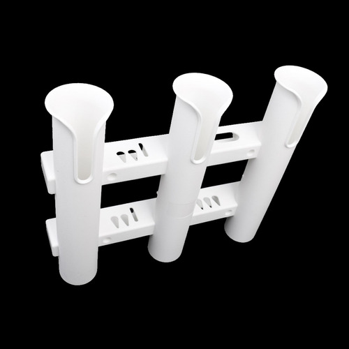 Kayak Boat Fishing 3 Rod Holder Tubo Soporte Blanco2 Blanco2