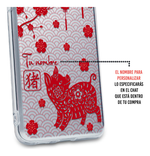 Funda Para Xiaomi Horóscopo Chino Cerdo Con Tu Nombre