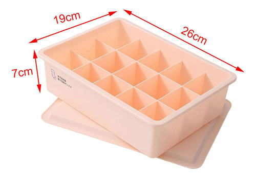 Ropa Interior Calcetines Caja De Rosa 15 Rejillas