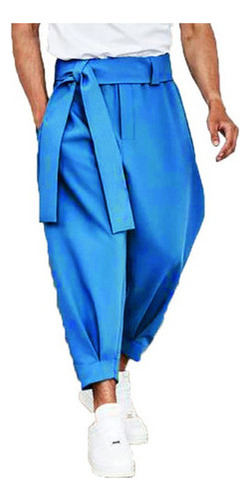A Pantalon Harem Hombre De Vestir Vintage Chic Con Cinturón