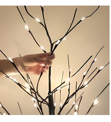 Imagen 2 de 7 de Árbol Con Luces Led Navidad Eventos Fiestas Luz Blanca