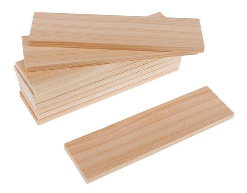 10pcs Hojas De De Balsa Trabaja Para Manualidades De